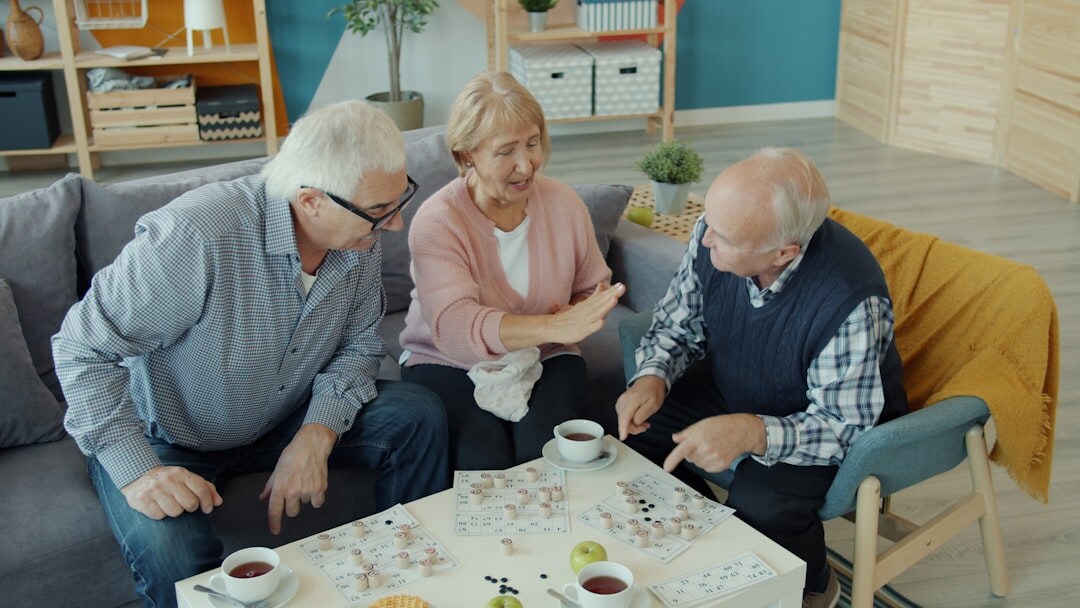 seniors learning together